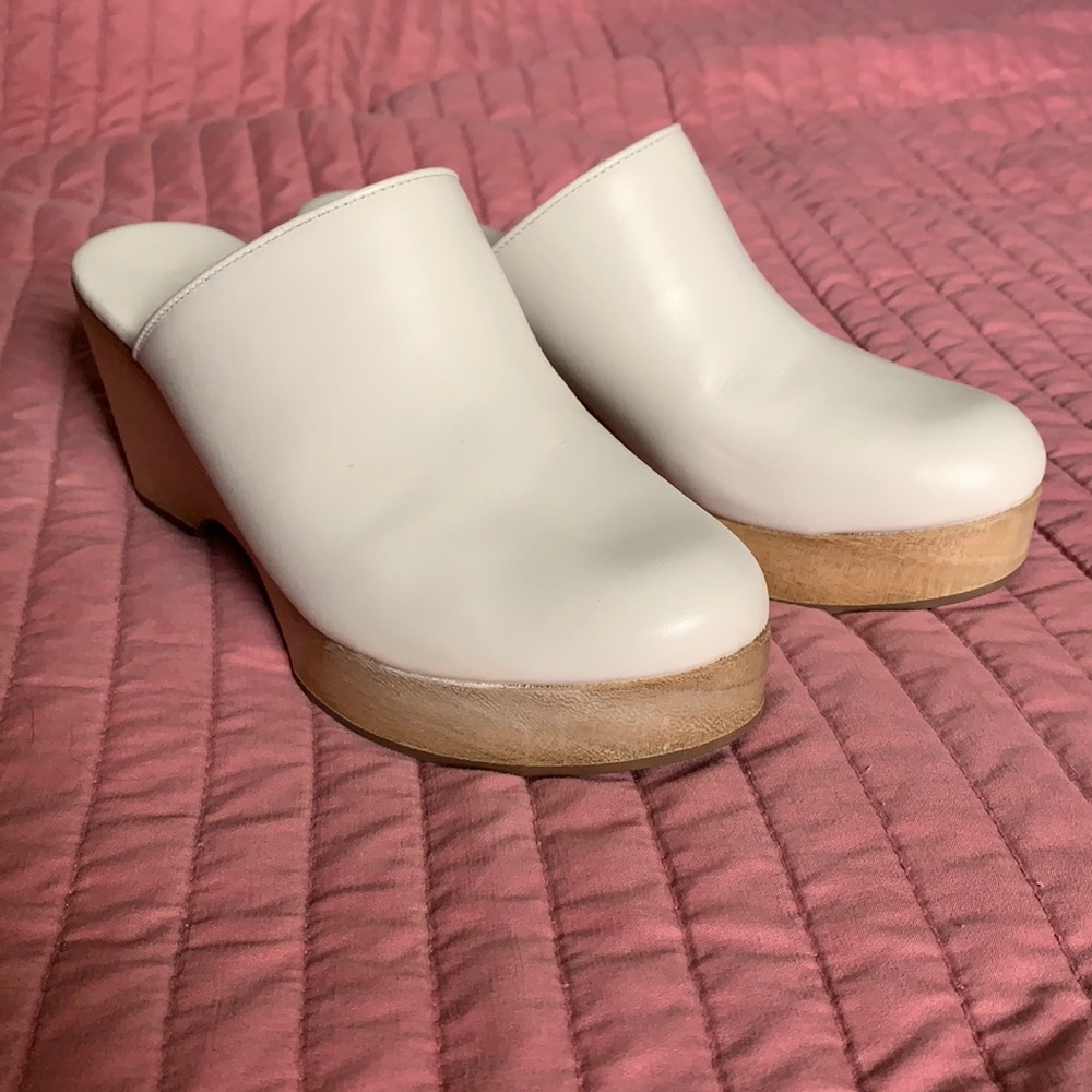 Off white everlane clogs